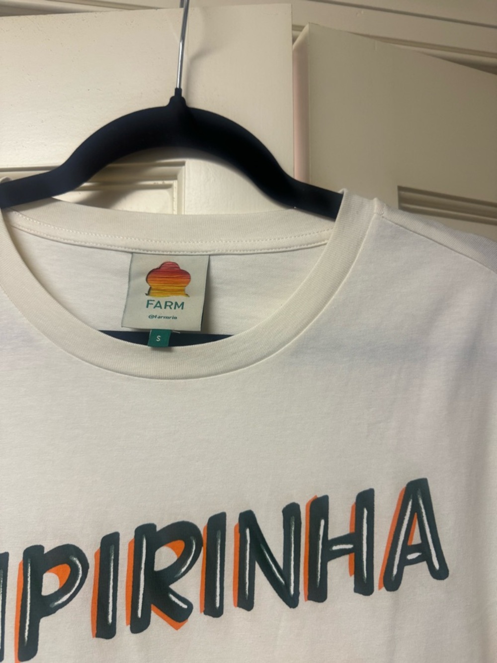 FARM Rio White "Caipirinha" Graphic Tee